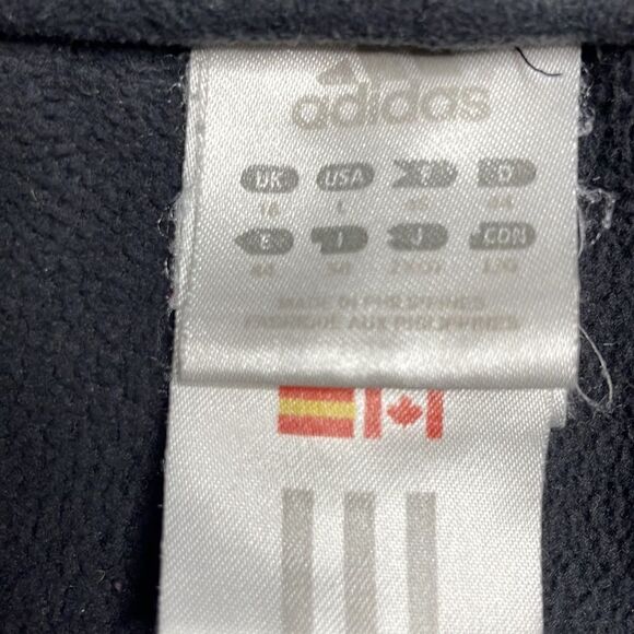 Y2K vintage Women’s Adidas boot cut fuzzy lounge pants Large Black - Picture 4 of 7